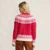 Lands' End Women's Lofty Birdseye Fair Isle Cardigan Sweater - 2 of 4