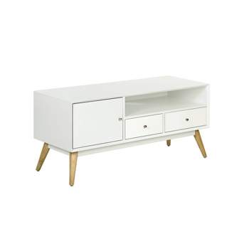 Lilou TV Stand for TVs up to 53" French White - Adore Decor