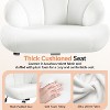 Yaheetech Velvet Rolling Accent Chair for Bedroom - 4 of 4