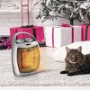 Kismile Electric Space Heater, Portable Heaters for Indoor Use, Engineered for Small Rooms, with Handle, Dual Heating modes 750W/1500W - 4 of 4