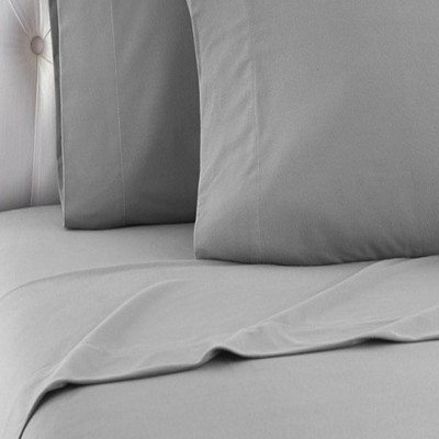 Greystone Queen Size Cotton Polyester Flannel Sheet Set