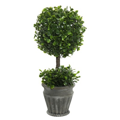 Set Of 3 Boxwood Topiary Spheres Green - Ultimate Innovations : Target