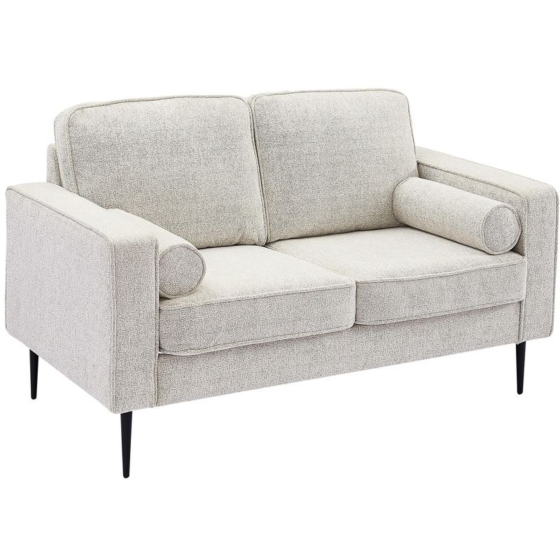 Upholstered 3 Seat/Loveseat/1 Seat/Ottoman Sofa Couches-ModernLuxe, 1 of 7