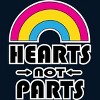 Adult Design By Humans Hearts Not Parts Pride By TheRandom Tank Top - 2 of 2