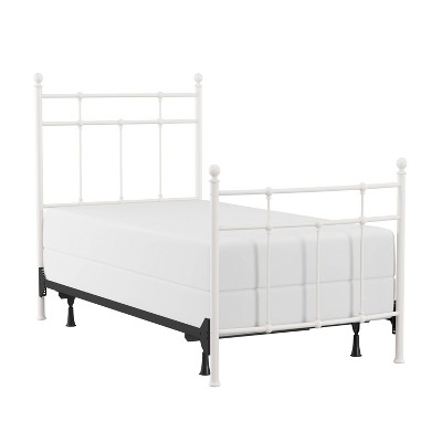 Full Providence Metal Bed with Spindle and Casting Design Aged Pewter - Hillsdale Furniture