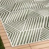 NICOLE MILLER NEW YORK Patio Country Ombre Geo Indoor Outdoor Area Rug - 2 of 4