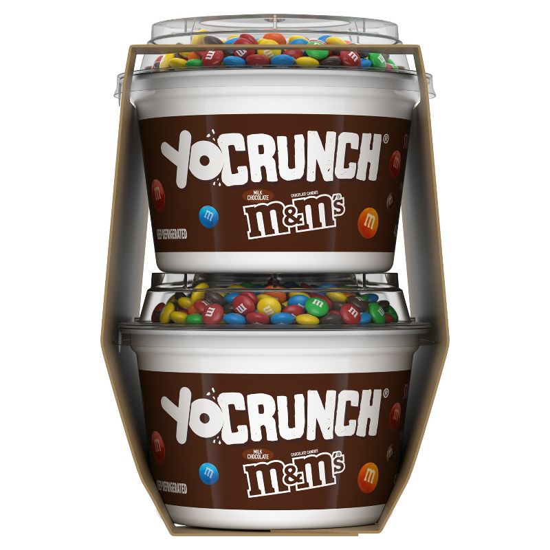YoCrunch Low Fat Strawberry with M&#38;Ms Yogurt - 4ct/4oz Cups, 6 of 10