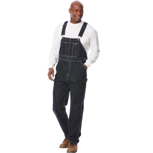 Boulder Creek By Kingsize Men's Big & Tall ™ Denim Overalls - Tall - 50 ...