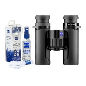 Zeiss SFL 10x30 Lightweight Comfortable Viewing Exp Binoculars w/Lens Care Kit - 1 of 4