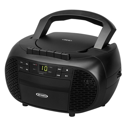 Weigeren begin terugvallen Jensen Portable Stereo Cd Cassette Recorder With Am/fm Radio (cd-550) :  Target