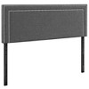 Modway Jessamine Queen Upholstered Fabric Headboard - 2 of 4