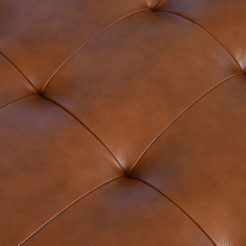 Hobbes Mid-Century Leather Armchair - Abbyson Living, 5 of 13