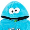 Sesame Street Cookie Monster Zip Up Cosplay Costume Coverall Toddler - 3 of 4