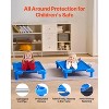 VEVOR Stackable Kiddie Cot,Pack of 6, Portable Toddler Nap Cots, Standard Size 42" L x 23" W Daycare Cots for Kids, Preschool Classroom Daycare Beds - 4 of 4