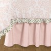 Sweet Jojo Designs Girl Kids Twin Bed Skirt Amelia Pink - 3 of 3