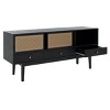 Ceu 3 Drawer 1 Shelf Media Stand - MED9606 - Safavieh - 3 of 4