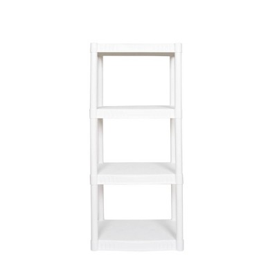 white utility shelf