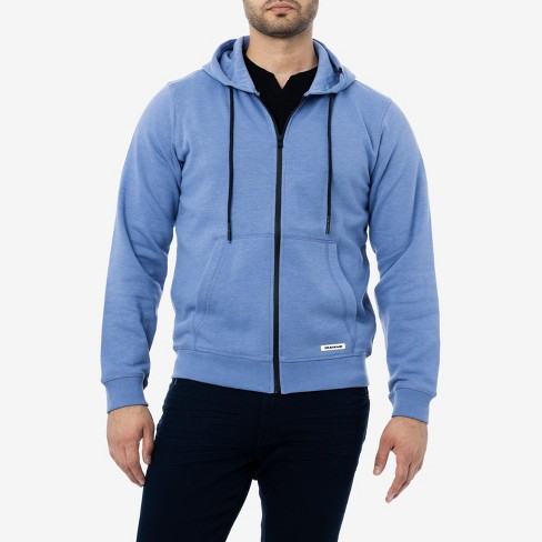 Men's Adaptive Seated Fit Ultra Soft Fleece Hoodie - Goodfellow & Co™ Dark  Blue Xl : Target