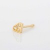 Jewelry Avalanche CZ Accented Diamond icon 20G 14K Yellow Gold Nose Bone Nose Ring Stud - 3 of 4