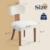 AMERLIFE Farmhouse Chair Set, Mid Century Modern Dining Chairs, Easy to Install, - 2 of 4