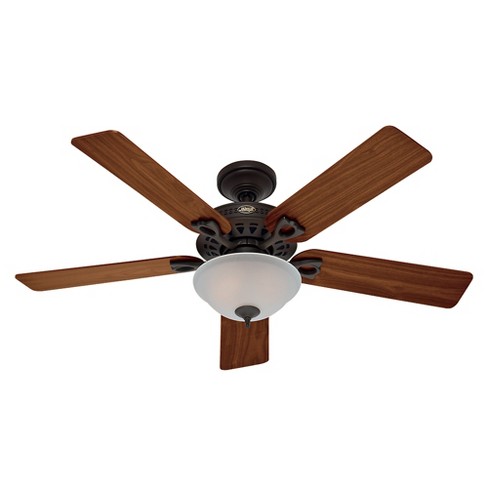 52 Astoria Lighted Ceiling Fan Bronze Hunter Fan