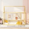 Montessori Floor Bed with House Roof Frame, for Kids - 2 of 4