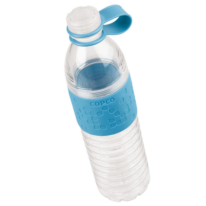 Copco Hydra Sports Water Bottle 20 Ounce Non Slip Sleeve BPA Free Tritan Plastic Reusable, 3 of 7