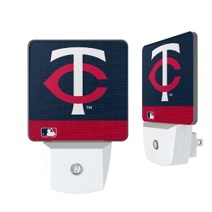 MLB American League Teams Stripe Night Light 2-Pack - 1 of 4