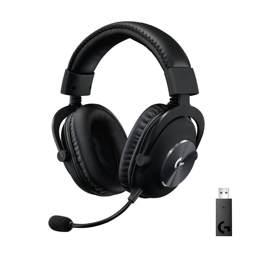 Logitech G PRO X Wireless LIGHTSPEED Gaming Headset with Blue Voice Mic Filter Tech for PC, PS5, PS4, Switch - Black