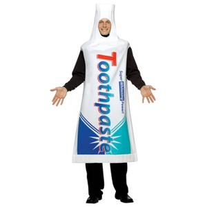 Imposta Costumes Adult Toothpaste Costume Bodysuit One Size - 1 of 1