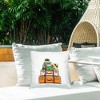 Stupell Industries Bright Glam Travel Cases Outdoor Decorative Throw Pillow, 18 x 18 - 3 of 3