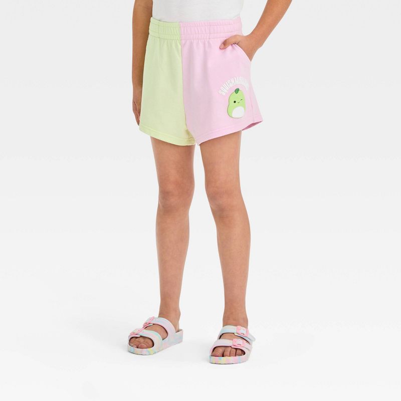Girls&#39; Squishmallows 2pc Top and Bottom Shorts Set, 4 of 5
