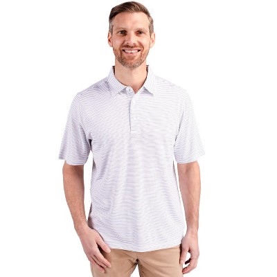 Cutter & Buck Forge Pencil Stripe Stretch Mens Polo Shirt