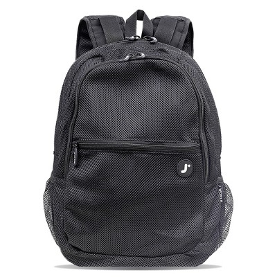 J World Mesh 18" Backpack - Black