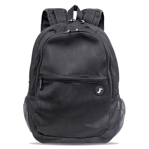 Рюкзаки JWorld J World Mesh 18" Backpack - Black
