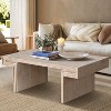 VYNXARIA Industrial Coffee Table with Rustic Finish and Dual-Tier Design - 3 of 4