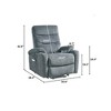 Power Lift Recliner Chair for Elderly, Electric Recliner Chair with Massage and Heat, Electric Lift Chair Massage Reclining Chair Sofa with USB Ports - 2 of 4