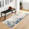 Abstract Machine Washable Area Rug Non-Slip Carpet - 3 of 4