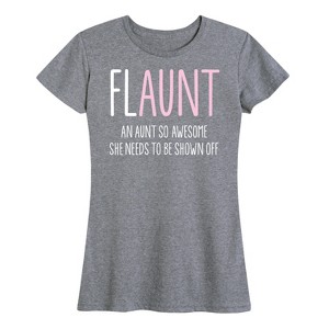 Women's - Instant Message - Flaunt Defintion Short Sleeve Graphic T-Shirt - 1 of 4