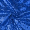 Unique Bargains 2 Pack Polyester Sequin Dining Room Parties Dances Rectangle Tablecloth Black 47"x59" - 3 of 4
