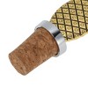 Unique Bargains Pineapple Cork Stopper Aluminum Alloy Wood Gold Tone Brown 3.62"x2.44"x0.79" 1 Pc - 3 of 3