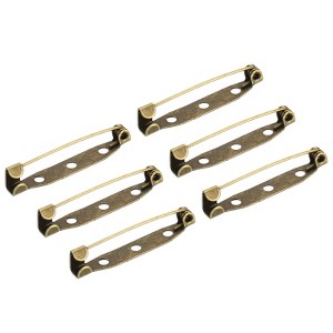 Unique Bargains Metal Blankets Crafts Brooch Making Home Sewing Safety Pins 50 Pcs - 1 of 4