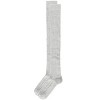 Memoi Pointelle Over The Knee Cotton Blend Warm Socks Paloma Gray One Size - 3 of 4