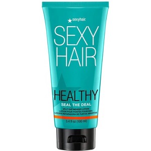 Sexy Hair Healthy SEAL THE DEAL Split End Mender Lotion (3.4 oz) SexyHair Split End Hair Mending Lotion to Strengthen Hair - 1 of 3