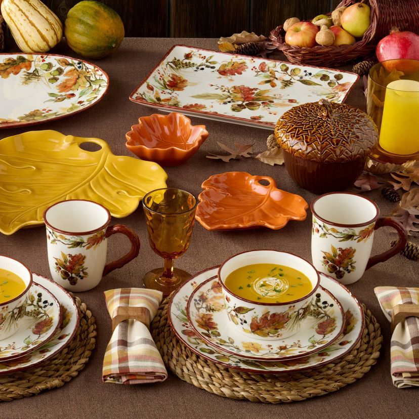 Certified International Autumn Meadows Dinnerware Collection : Target