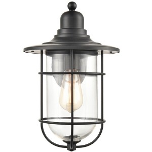 Millennium Lighting 1 - Light Wall Light in  Powder Coated Black - 1 of 1