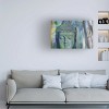 Trademark Fine Art -Cora Niele 'Buddha with Bamboo' Canvas Art - 2 of 4
