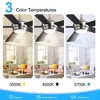 Airsurfer 52-Inch Satin Nickel Ceiling Fans with Remote - 4 of 4