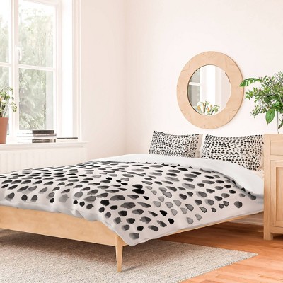 Iris Lehnhardt Painted Dots 100% Cotton Duvet Set - Deny Designs