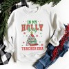 Simply Sage Market Women's Graphic Sweatshirt  Holly Jolly Teacher Era - 3 of 4